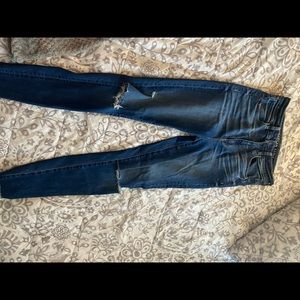 AE Super Stretchy Distressed Jeans